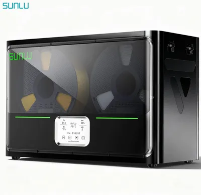 Zdjęcie produktu dla Suszarka do filamentu 4 rolki - ogrzewanie PTC o mocy 350W - pojemność 1 kg - przeznaczona do filamentu do drukarki 3D
