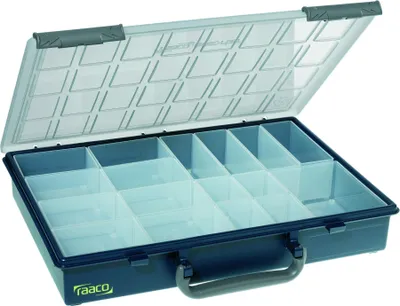 Produktbild von Raaco Sortimentskasten Assorter 55 4x8 mit 17 Einsätzen 136228