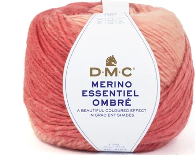 Produktbild von DMC Merino Essentiel Ombré – Farbverlaufsgarn aus 50 % Wolle und 50 %.Polyacryl (Farbe 1008)