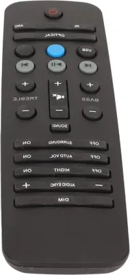 Produktbild von Ergonomische Luidsprekerafstandsbedienung für Soundbar - Kompatibel mit Fidelio HTL9100 HTL5120 HTL7180 - Fernbedienung YKF297 006