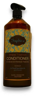 Zdjęcie produktu dla Saphira, Mineral Treatment, Hair Conditioner, Moisture & Volume, 1000 ml