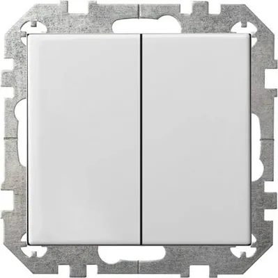 Obrázek produktu pro Liregus Switch Ij5 10-203-01 E/B 2 Gangs Epsilon