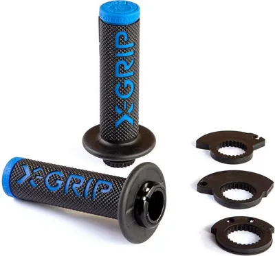 Obrázok produktu pre Braaaap Griffe Lock-On-Grip Blau Mit Rolgaz Adaptern