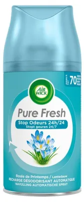 Productafbeelding van Airwick Freshmatic Luchtverfrisser Navulling Pure Fresh Lentedauw (250 ml)
