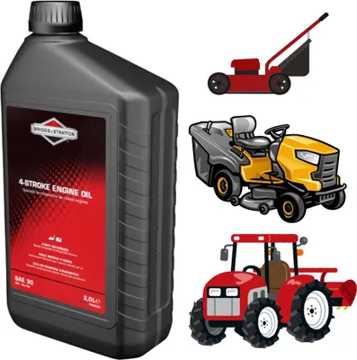 Obrázek produktu pro B&S SAE30 2,0 l čtyřtaktní olej 9 ks v kartonu ORIGINAL 100008E