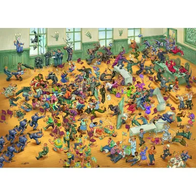 Produktbild von Heye Puzzle Justice For All!, 1000 Teile, 1000 Stück(e), Kunst