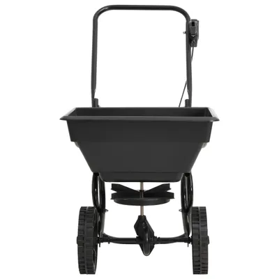 Produktbild von vidaXL Handstreuwagen Salzstreuer PVC und Stahl 80x46x75 cm 15 L