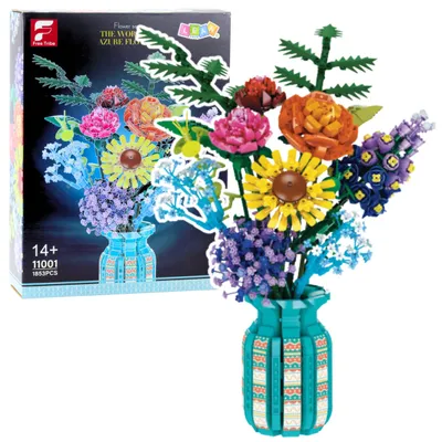Produktbild von Bauklötze Blumen in einer Vase 1853el