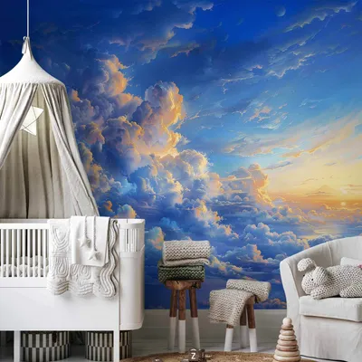 Produktbild von Vlies Fototapete - When the Sky Becomes a Canvas: Artistic Creation of Nature in the Clouds 150x105 cm Muster b-H-10029-a-a