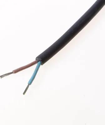 Image de Câble en caoutchouc résistant à la chaleur, 2 x 1 mm²