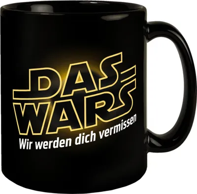 Produktbild von DAS WARS - Wir werden dich vermissen Kaffeebecher