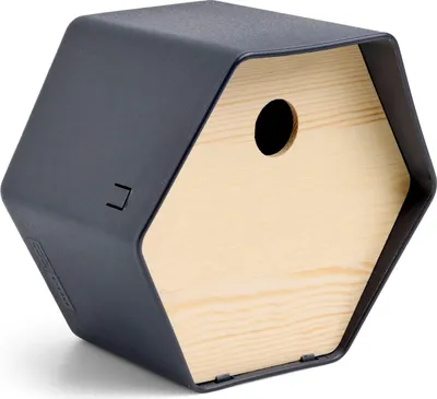 Image de Capi Europe - Mangeoire pour oiseaux ronde Hive - Anthracite