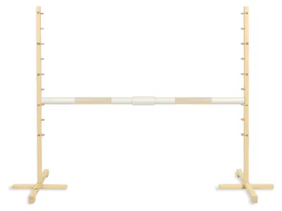 Obrázek produktu pro Skoková překážka pro hobby koně 160 cm, v-120 cm, béžový nosník