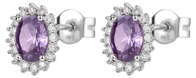 Immagine prodotto di Eleganti orecchini Kate in argento con zirconi fantasia FMP22