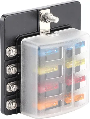 Immagine prodotto di portafusibili con morsetto a vite a 8 vie con indicatore LED per l'autoboot