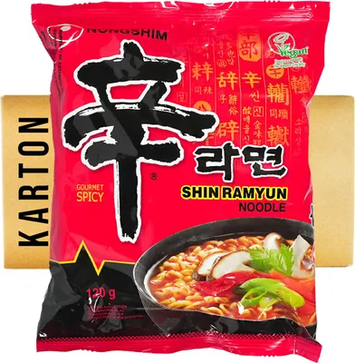 Immagine prodotto di Nong Shim Shin Ramyun Ramen piccanti  20x120 g