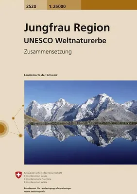 Produktbild von Swisstopo 1 : 25 000 Jungfrau Region