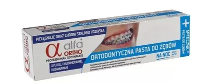 Produktbild von Ortho Kräuterzahnpasta für Zahnspangenträger Nachtpflege 75 ml