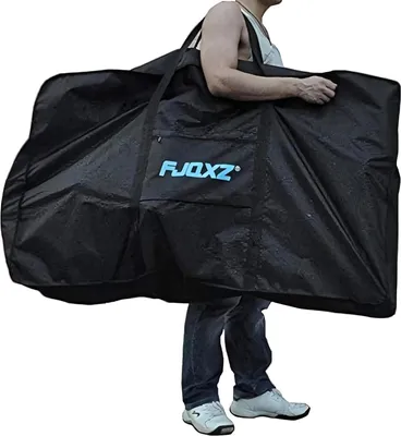 Produktbild von Wasserdichte Faltrad Transporttas - 1680D Oxford - Tragbare Fahrradtasche für Flugreisen - Aufbewahrungstasche für den Outdoor-Einsatz