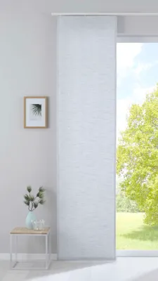 Produktbild von Flächenvorhang mit Jacquardmusterung und Effektgarn HxB 245x60 cm Aqua »Sivas« Schiebegardine Paneelwagen Moderne Optik, 20190351
