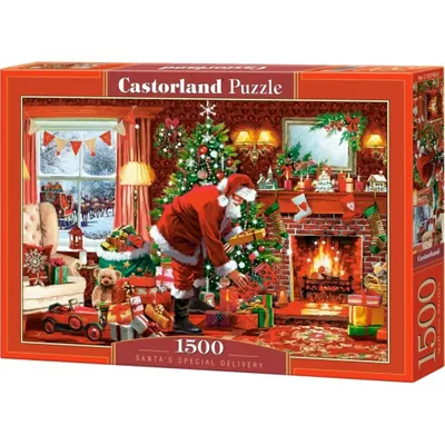 Immagine prodotto di Puzzle da 1500 pezzi "Natale" della collezione Art di Castorland