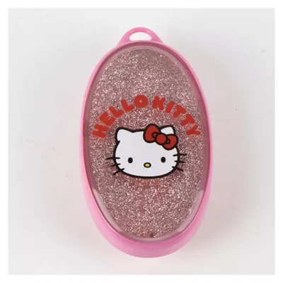Produktbild von Hello Kitty Pink glitzer Haarbürste 13 cm