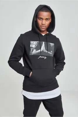 Obrázek produktu pro Urban Classics Pánská mikina s kapucí Disgac černá L