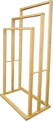 Produktbild von Handtuchhalter stehend 3 Handtuchstangen 42x24x77 cm - 10804