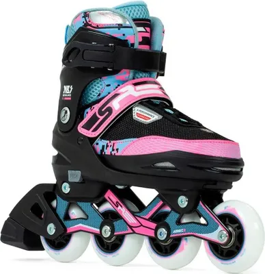 Image de Sfr Skates Pixel Adjustable Patins en ligne Pour Femmes Rose EU 29-33 Femmes Rose EU 29-33