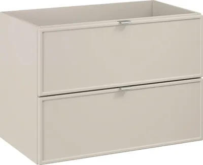 Zdjęcie produktu dla Szafka Łazienkowa Pod Umywalkę 80 Cm Kaszmir Mat Frez 2 Szuflady
