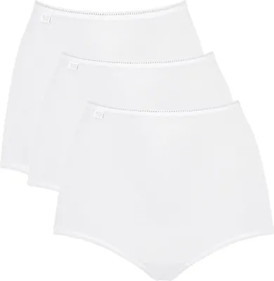 Produktbild von Sloggi Maxi-Slip Baumwolle weiß 3er Pack Gr. 40