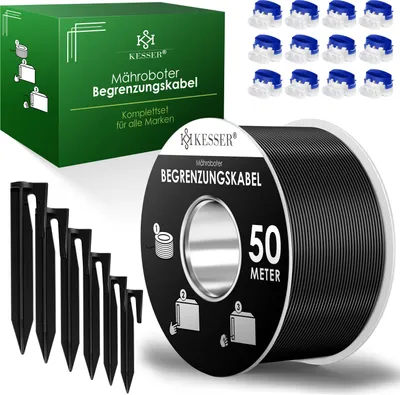 Produktbild von KESSER® Begrenzungskabel für Mähroboter, Rasenmäher & Rasenroboter Universal kompatibel