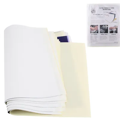 Produktbild von 15 Blätter Tattoo Zubehör Tattoo Transferpapier, A4 Schablonenpapier für Tattooing