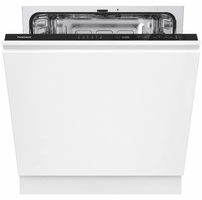 Produktbild von homeX DWFI601449E Geschirrspüler 60 cm, Spülmaschine vollintegrierbar - 14 Maßgedecke, 6 Programme, Einbaugeschirrspüler