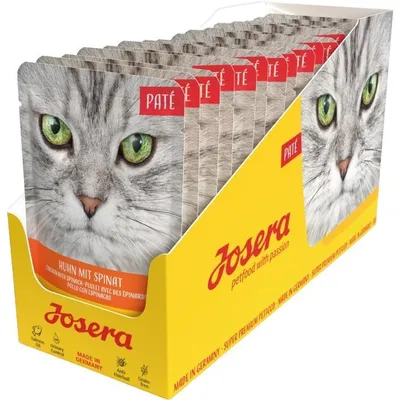 Produktbild von Josera Paté Huhn mit Spinat, Adult, Huhn, Spinat, 85 g, Getreidefrei