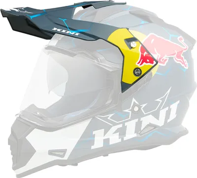Produktbild von Kini Red Bull Visor ADV Helmet 1.0 blue/white