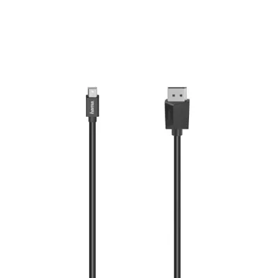 Obrázok produktu pre HAMA Mini DP - DisplayPort kbel, Ultra-HD 4K, 1,50 m