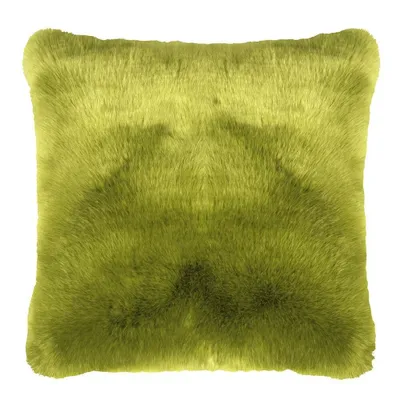 Produktbild von Pad Kissen SHERIDAN Felloptik green 45 x 45 cm modern exklusiv