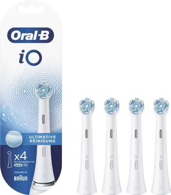 Zdjęcie produktu dla Oral-B, Wymienne końcówki do szczoteczki, 4 sztuki (PRODUKT Z NIEMIEC)