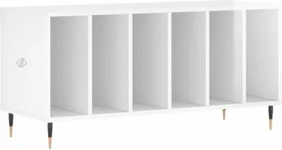 Immagine prodotto di Mobile per LP in vinile - Scaffale per giradischi - Cassettiera per vinili - Mobili per LP - Scaffale per giradischi per collezione di vinili