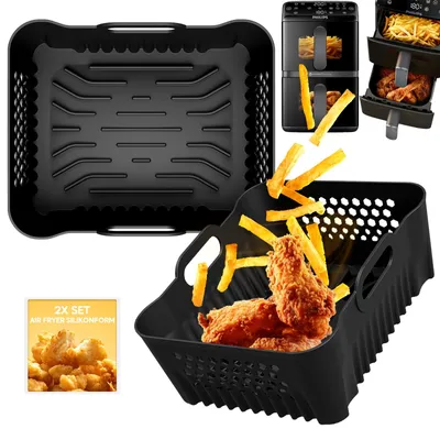 Silicon-Backform für Heißluftfritteusen, 10 l, für Cosori & Ninja