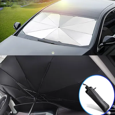 Produktbild von Auto Sonnenschutz, thermische Isolierung, 120 x 65 cm, UV-Schutz für Sommer