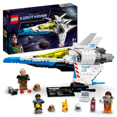 Produktbild von LEGO 76832 Disney and Pixar’s Lightyear XL-15-Sternjäger Weltraum-Spielzeug zum Bauen für Kinder ab 8 Jahre, inkl. Raumschiff und Buzz-Minifigur