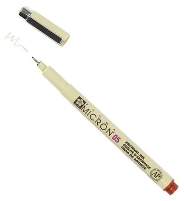 Produktbild von Sakura Pigma Micron Fineliner Braun 0,25–0,50 mm - 01 - 0,25 mm