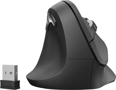 Immagine prodotto di hama EMW-500L Mouse ergonomico senza fili nero
