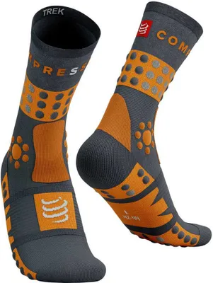 Produktbild von Compressport Trekking Socks Magnet/Autumn Glory T2 Laufsocken