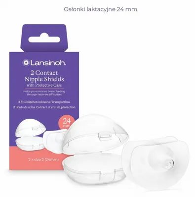 Stillprotektoren 24 mm, von Lansinoh, für stillende Mütter