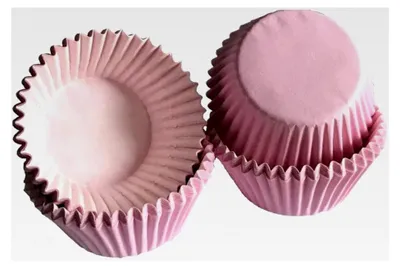 Produktbild von Mini Muffinförmchen/Cupcakeförmchen in Pink aus Papier, 40 Stück