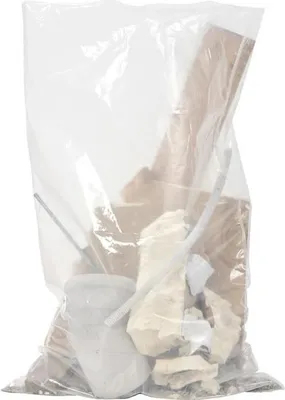 Produktbild von 10x Transparente LDPE Sack – 25 kg – für Abfall