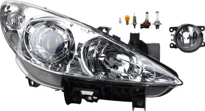 Immagine prodotto di Johns, Fari alogeni adatti a Peugeot 307 07/05- H7 H1 Destra+fendinebbia+luce 620686 8200074008 6202E1 00006202E1 6710027 0000620639 620639